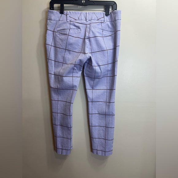 New York & Company blouse and cropped pants Size S/6 mauve and purple - Picture 6 of 8